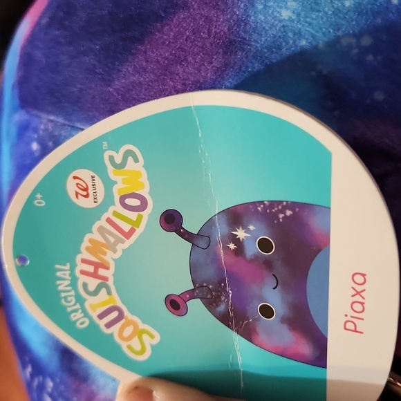 Piaxa Alien new bent tag 16 inch stuffed animal Squishmallows Nwt 2021 - Picture 4 of 7